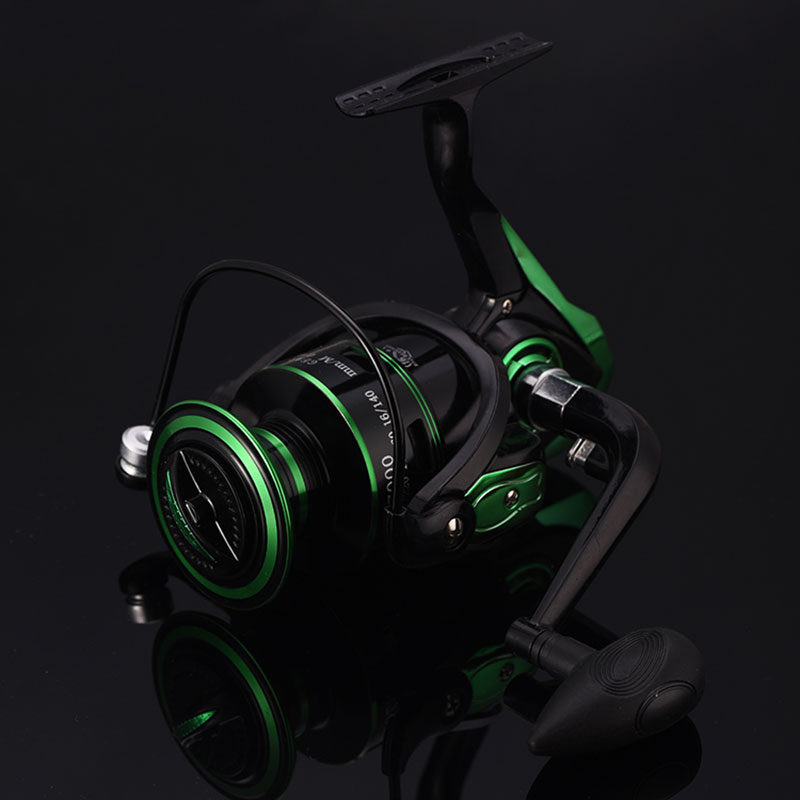 批發定制品質低價新型釣魚紡線輪大魚旋轉魚線輪